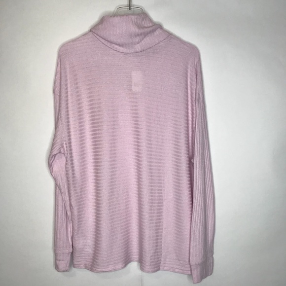Gap Funnel Neck Ribbed Pullover Sweater Sz LT NEW - Picture 6 of 7